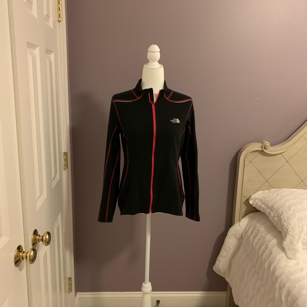 The north face fleece jacket full zip